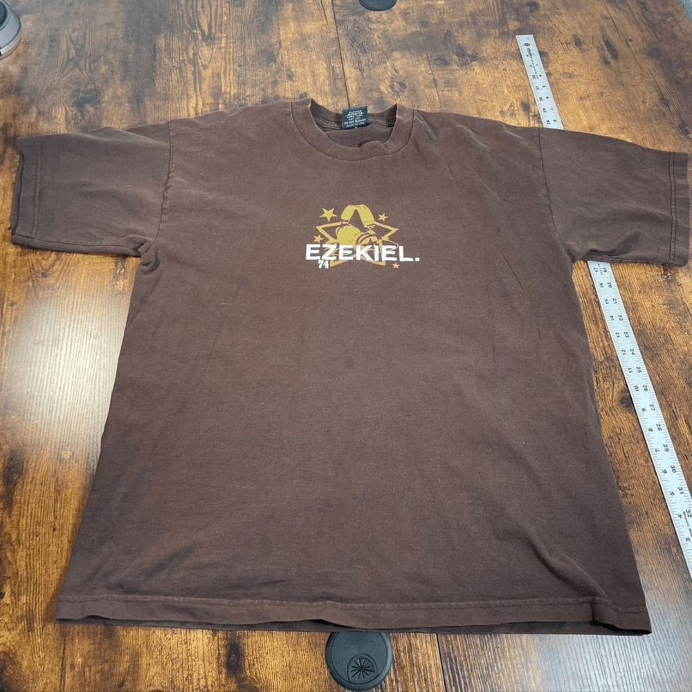 Vintage 90s Ezekiel Skateboard Skateboarding Men's T-Shirt Made in USA Size XL